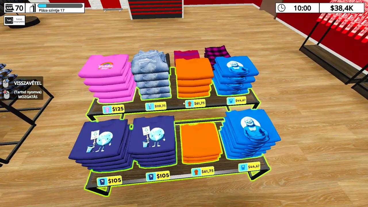 Mall Simulator Part 18 (PC)  - Full Game Walkthrough - No Commentary! HUN/MAGYAR