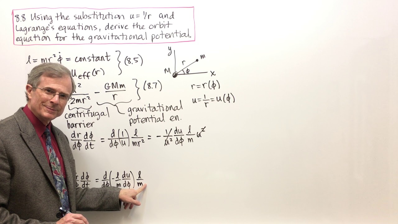 Orbit Equation (8.8)