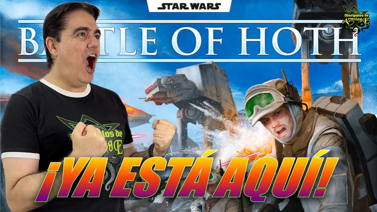 Unboxing de La BATALLA de Hoth. Juego de mesa de STAR WARS