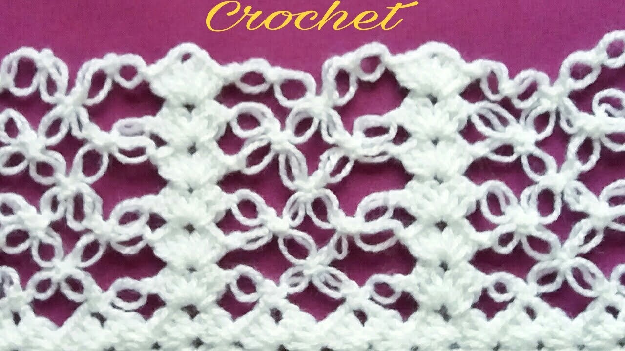 Patrón a Ganchillo Súper Elegante/Punto Salomón Tejido a Crochet/Punto Espuma de Mar/Crochet pattern