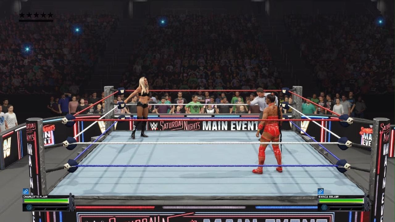 Charlotte Flair VS Bianca Belair SNME (WWE2K25 Week 40 Of Universe Mode)