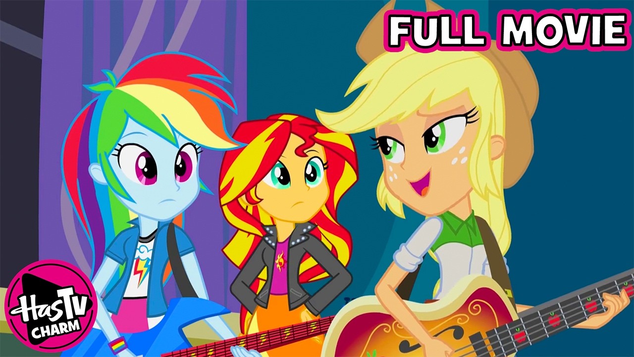 Rainbow ROCKS! (Full Movie) ☀️ Summer Fun with My Little Pony: Equestria Girls 🦄 ✨ HasTV Charm