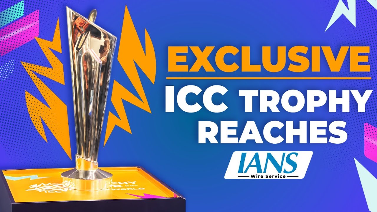 Buzz & Excitement at IANS: ICC Trophy’s Exclusive Visit
