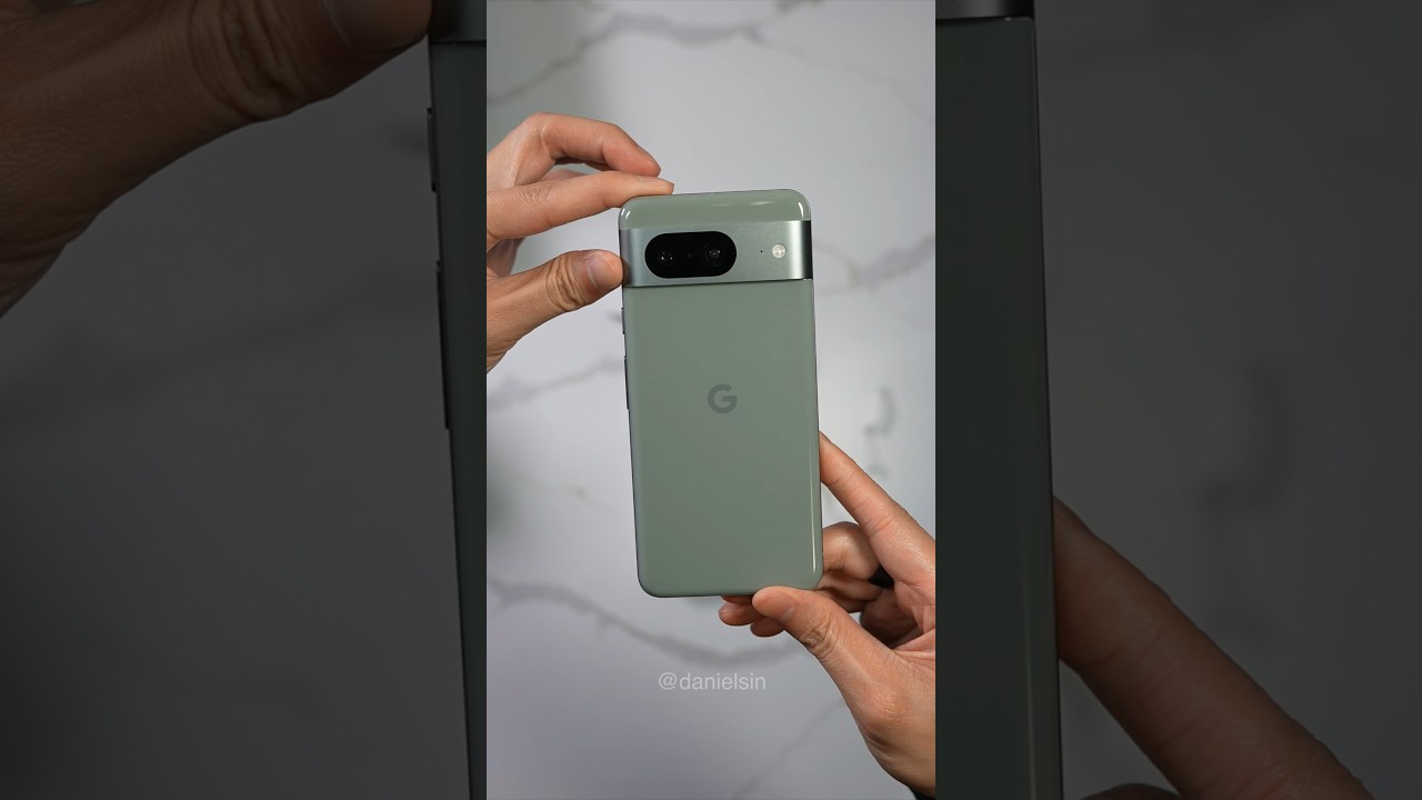 Pixel 8 in Hazel ASMR Unboxing!