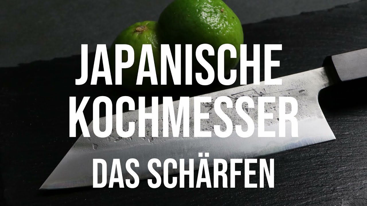 Japanische Messer schleifen - Lerne in 5 Minuten die Grundlagen
