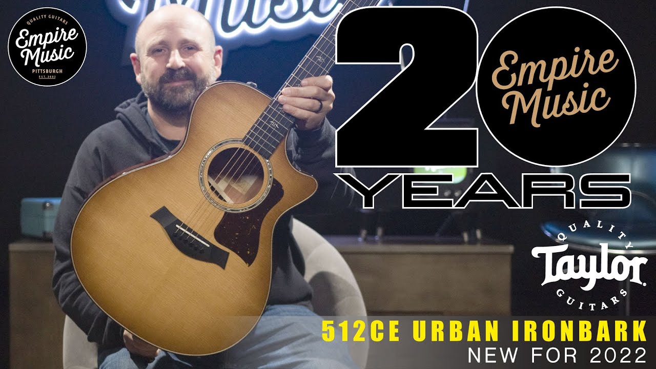 Taylor 512ce Urban Ironbark - EMPIRE MUSIC