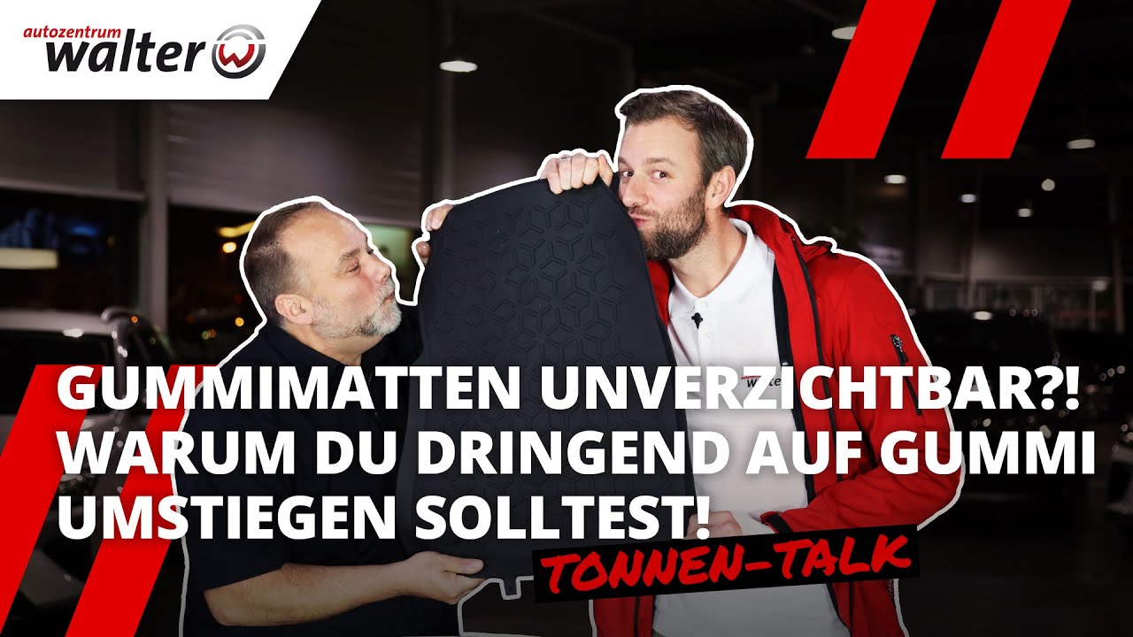 Nie mehr schmutzigen Fu&szlig;raum! | Geheimtipp Gummimatten f&uuml;rs Auto | g&uuml;nstige Gummi-Fu&szlig;matten