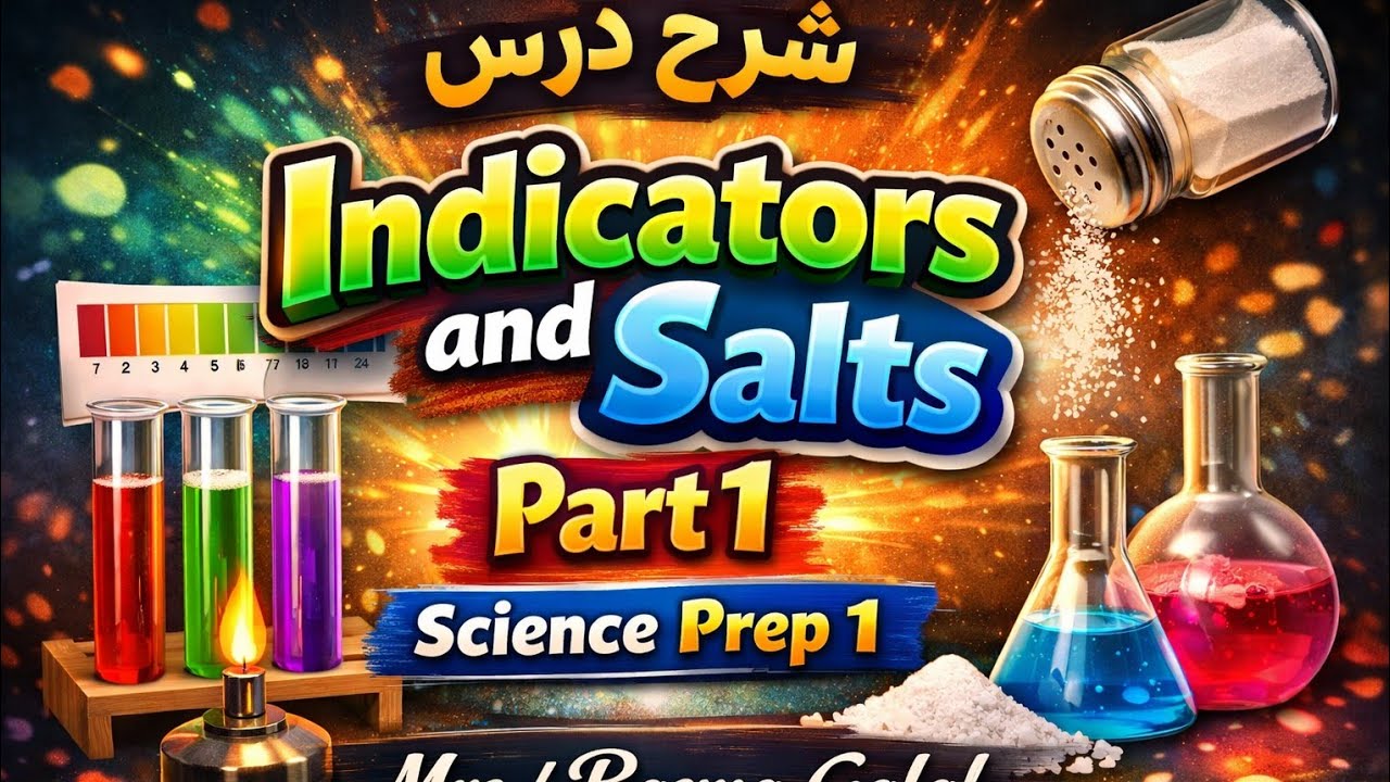 شرح lesson3/part1/chemical indicators and salts/science prep1