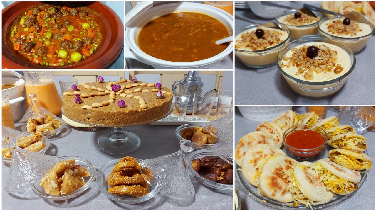 روتين أول يوم رمضان🌙مخمار معمر بحشوة لديدة واقتصادية👌تحلية ب 3مكونات😋حريرة مغربية🇲🇦طويجين معلك👌