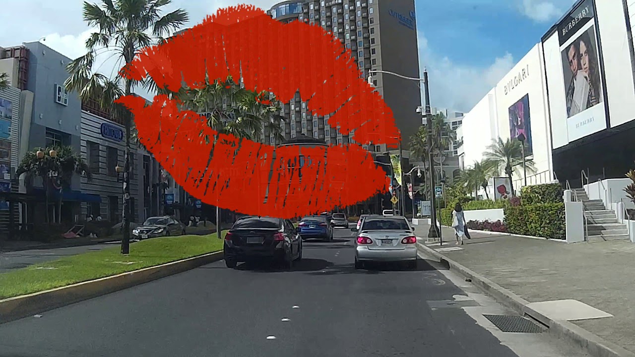 Driving around Guam