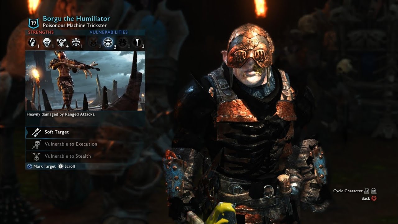 caleb_vossie90ye's Fort | ShadoW of War [PS4] | Friendly Conquest @calstrolls90 
