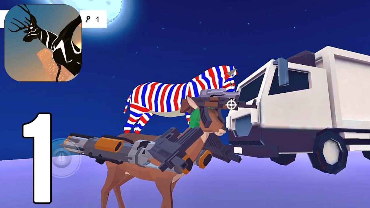 DEEEER Simulator: Future World - Gameplay Walkthrough Part 1 - Tutorial (ios,Android)