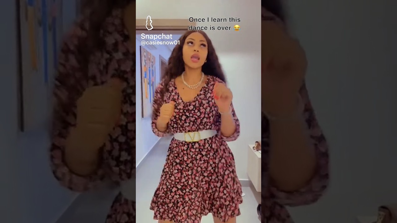 actress Regina Daniels learning the trending dance step  #reginadaniel #nollywoodmovies #nigerians