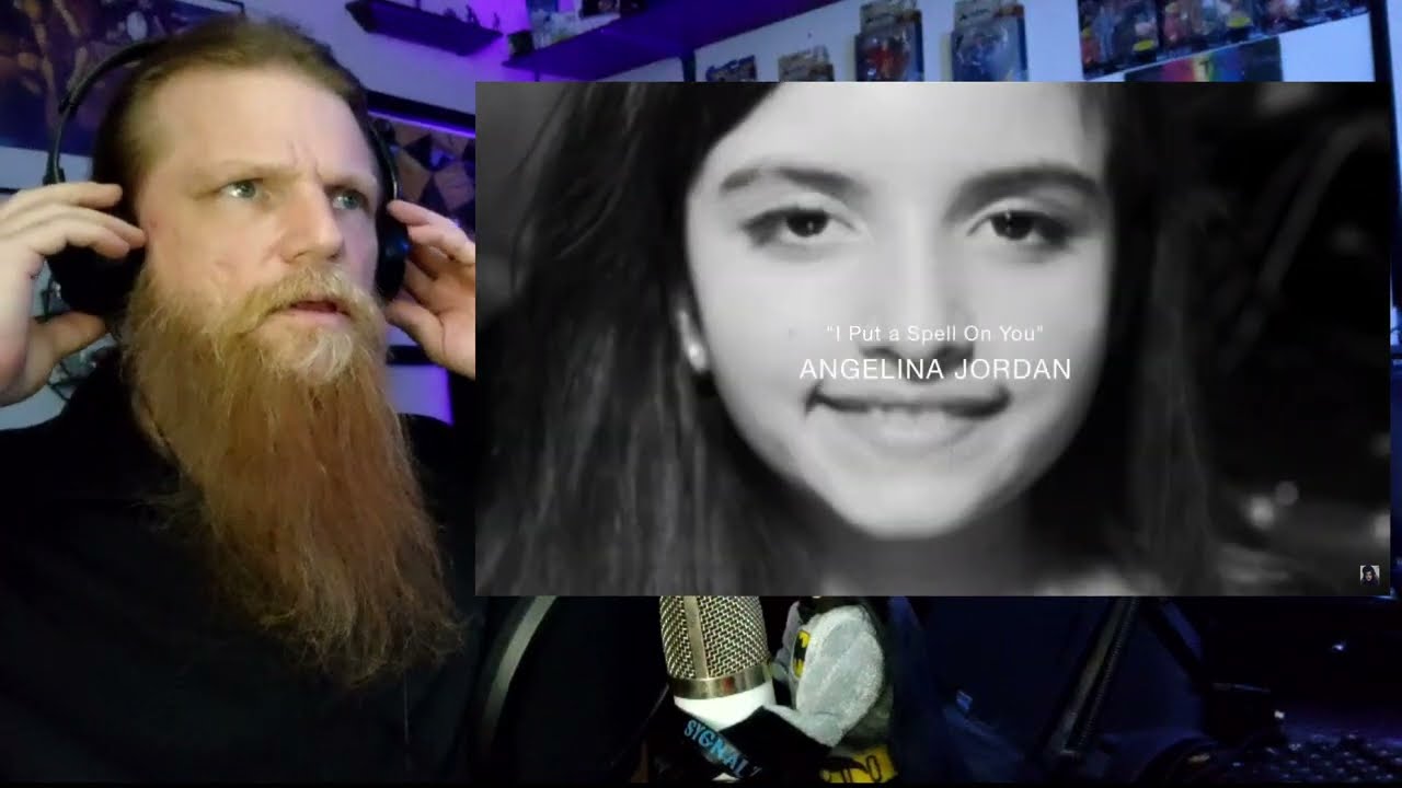 ANGELINA JORDAN - I Put A Spell On You REACTION | Metal Head DJ Reacts