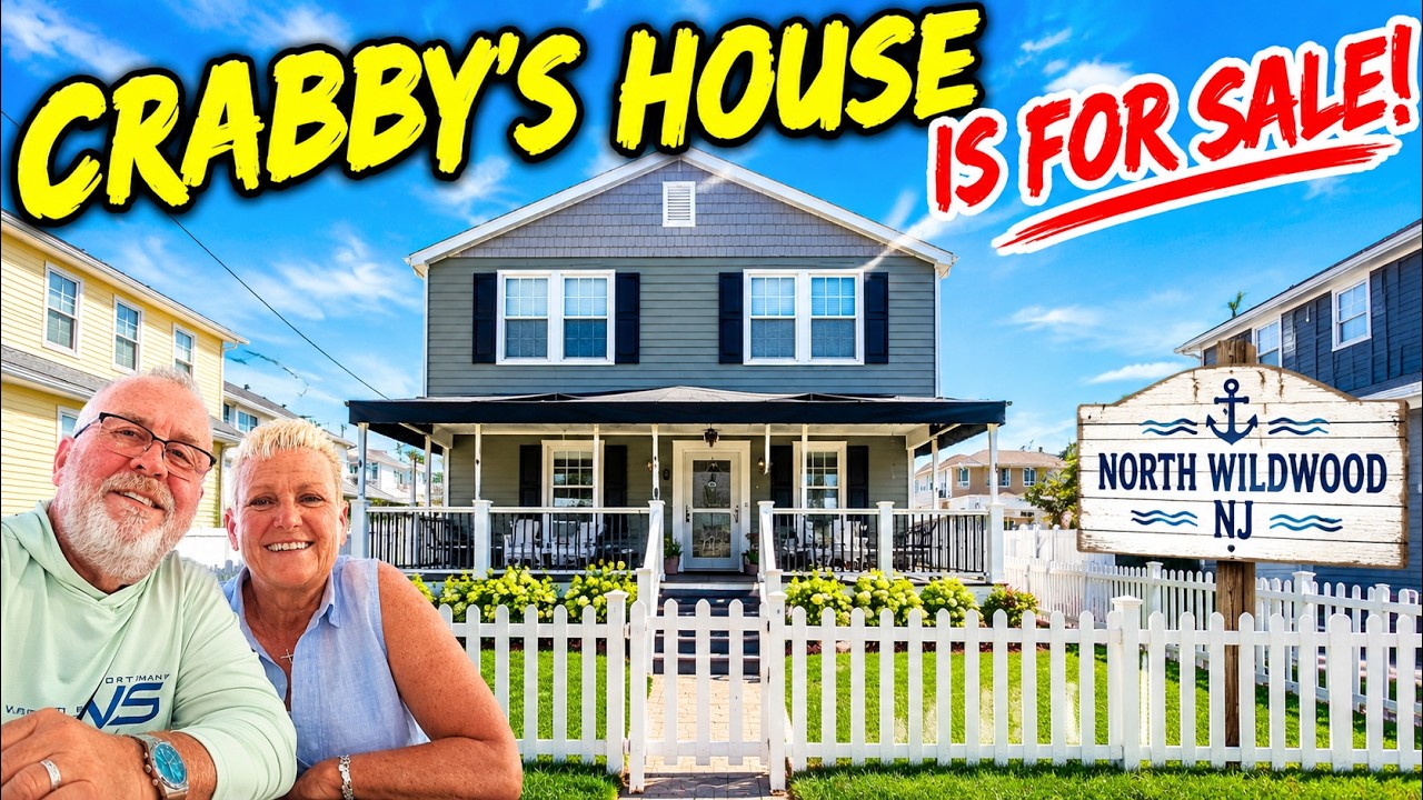 We&rsquo;re Selling Crabby Bill&rsquo;s House! 🏖️ | North Wildwood, NJ House Tour