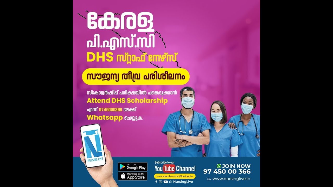 РАЗБОР ВОПРОСОВ ПРОШЛЫХ ЛЕТ ДЛЯ ЭКЗАМЕНА DHS STAFF NURSE ОТ KERALA PSC, ЧАСТЬ 02