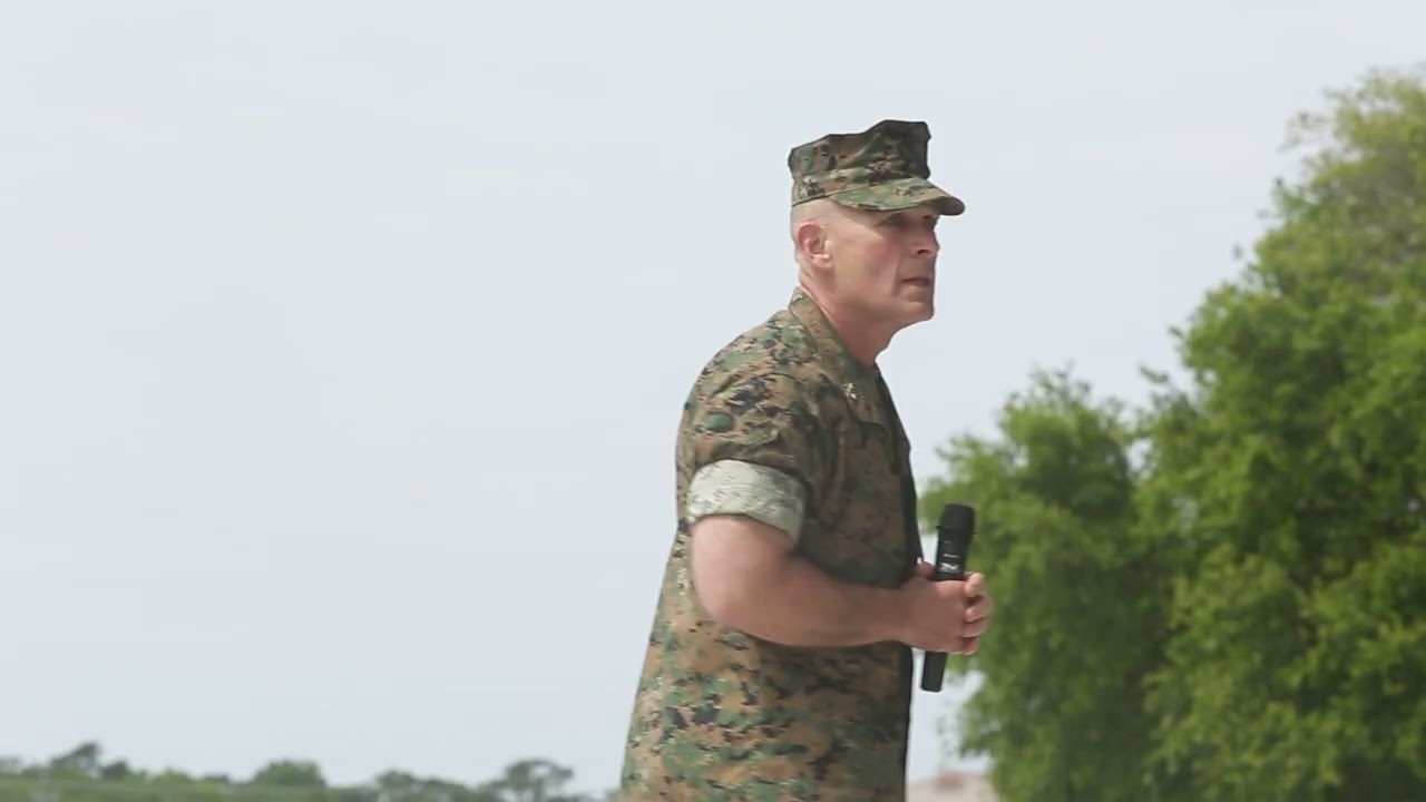 B-Roll: Brig. Gen. Garcia Relinquishes Command of MCIEAST to Col. Rizzo