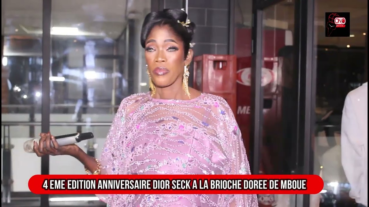 Soirée Spéciale : 4eme Édition Anniversaire Dior Seck à la Brioche Dorée de Mbour 