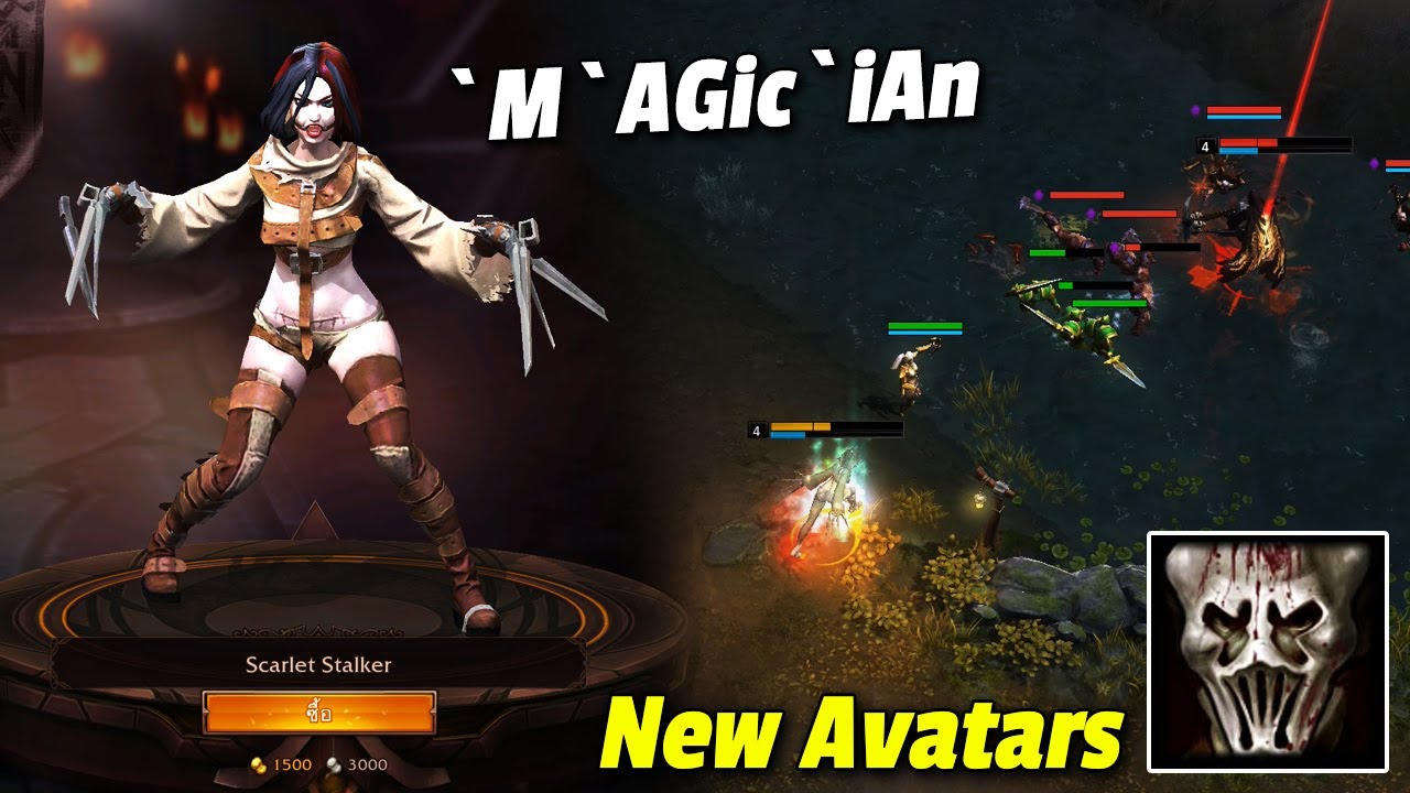 HON MVP The Madman - `M`AGic`iAn 1700+ MMR CM New Avatars