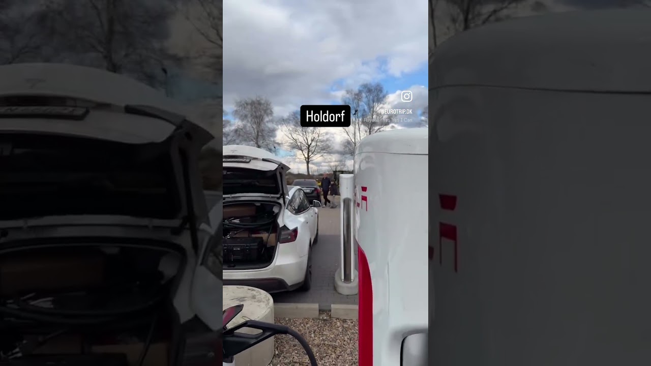 Tesla Supercharger Holdorf part 1