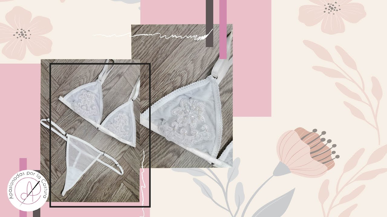 Como hacer ropa interior /patrones DIY TUTORIAL para ropa interior