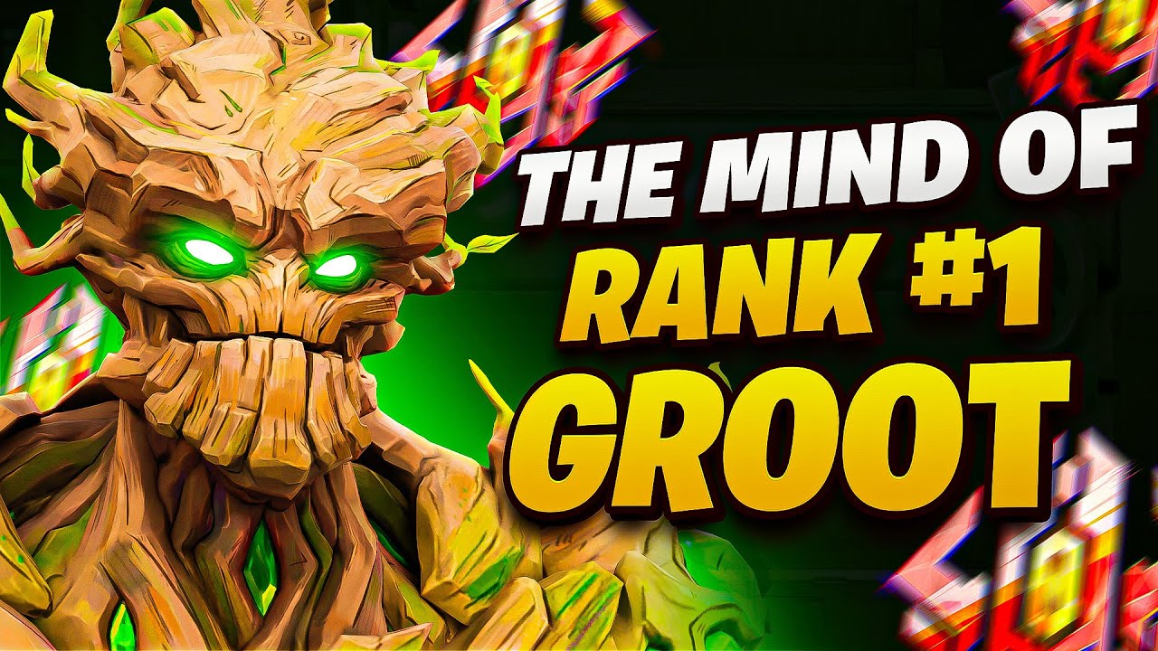 In the mind of the RANK 1 GROOT in Marvel Rivals