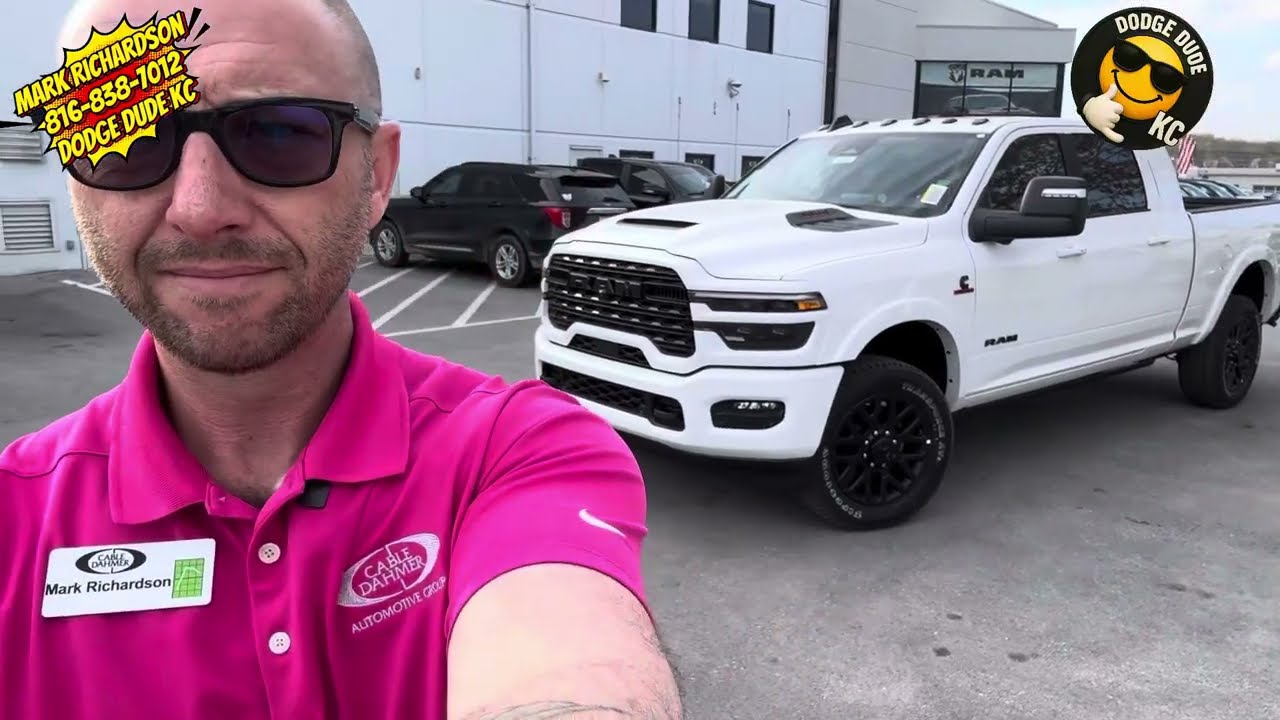 🔥 2025 RAM 2500 LIMITED NIGHT MEGA CAB 4X4 – Ultimate Heavy-Duty Powerhouse