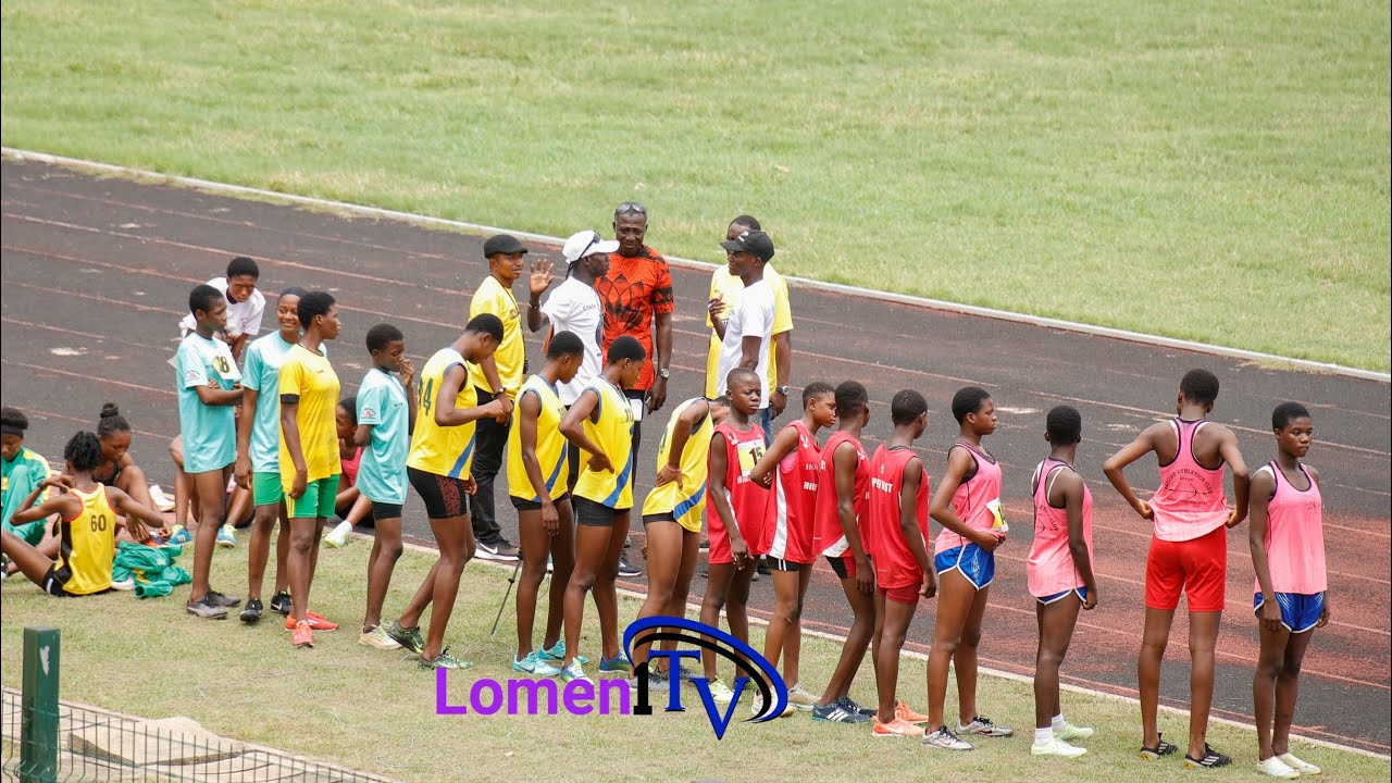 U18 girls 4x400m final. Kumasi relay open championship 2026.