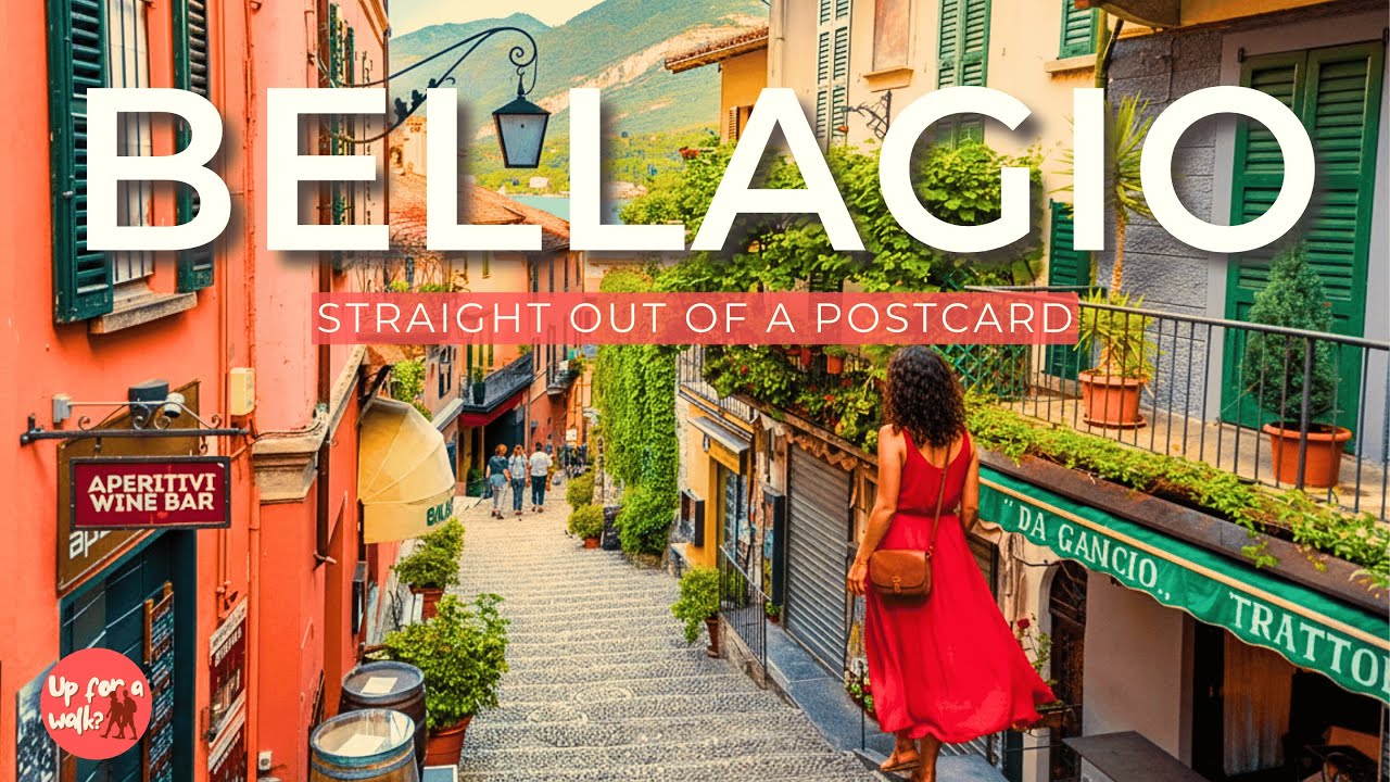 Italy’s Lake Town That Will Steal Your Heart | Bellagio Lake Como Walking Tour
