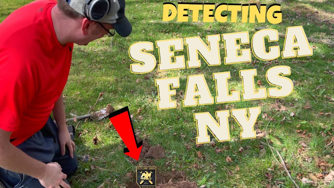 Metal Detecting Upstate NY, Casey has a great day!