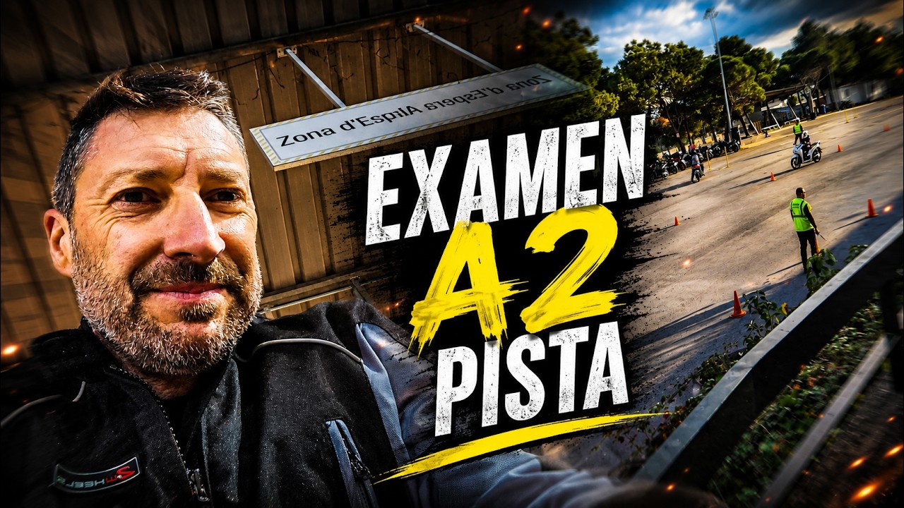 Examen de pista A2 con moto automática: Mi experiencia y consejos 🏍️ (Parte 4)