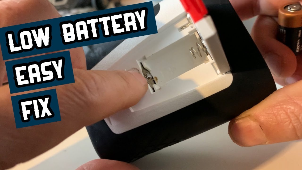 Range Finder Easy Fix | Low Battery Issue