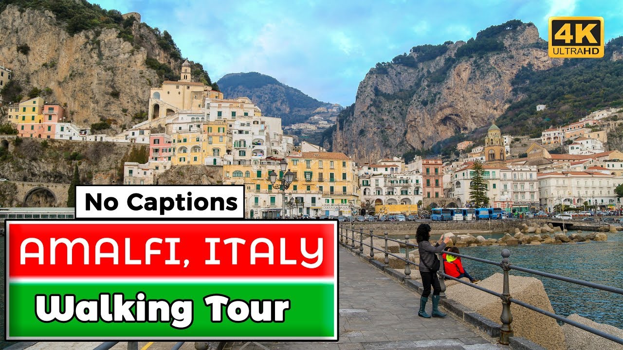 Amalfi, Italy Walking Tour - No Captions