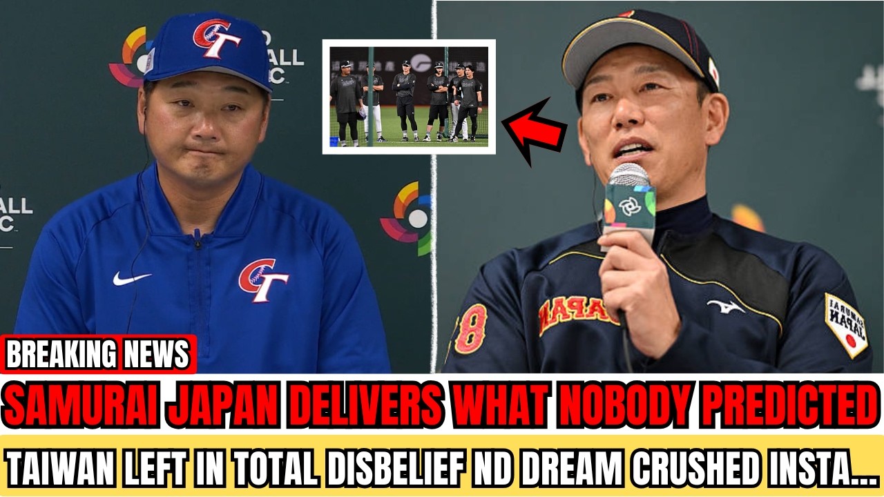 FINALLY! Samurai Japan Unleashes the Unthinkable — Taiwan Left Completely Speechless