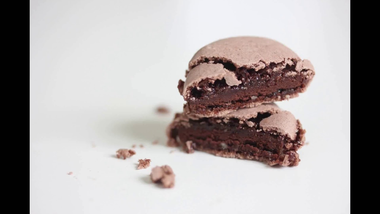 Macarons Vegan au chocolat