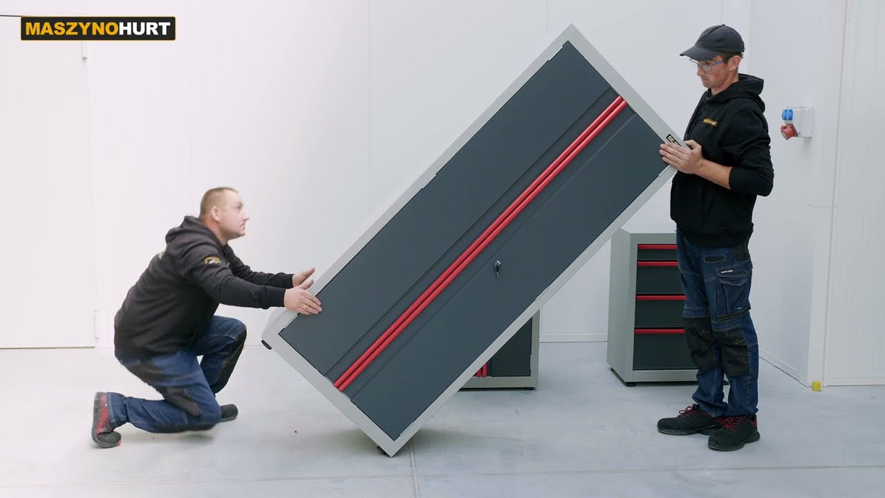 MEBLE WARSZTATOWE -DO GARAŻU -SEJFTI ALFA-12 - INSTRUKCJA MONTAŻU ZESTAW MEBLI WARSZTATOWYCH METAL