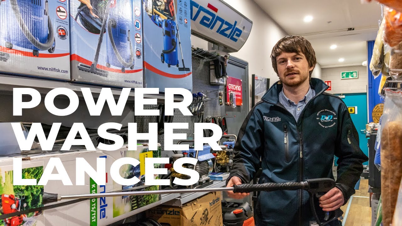 Power Washer Lance Options | D&D Detailing |