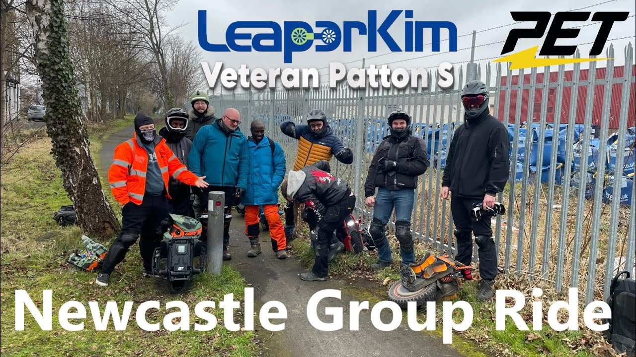 NEW: Patton S Newcastle EUC Group Ride Kendos Crash !