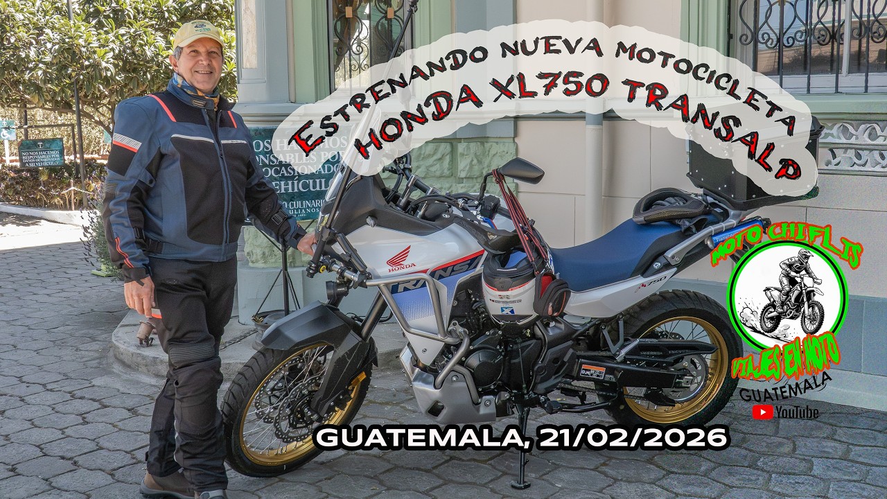 ESTRENANDO LA HONDA TRANSALP XL 750