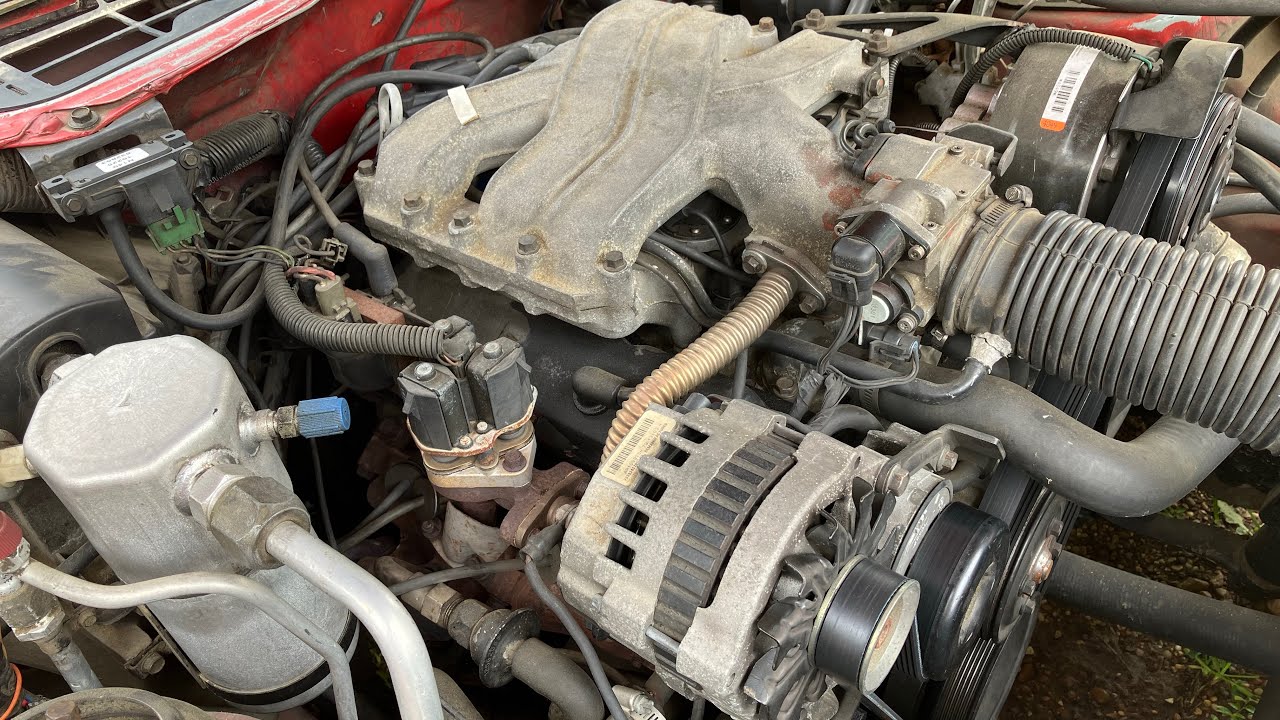 1991 Camaro 3.1 RS vacuum lines route.