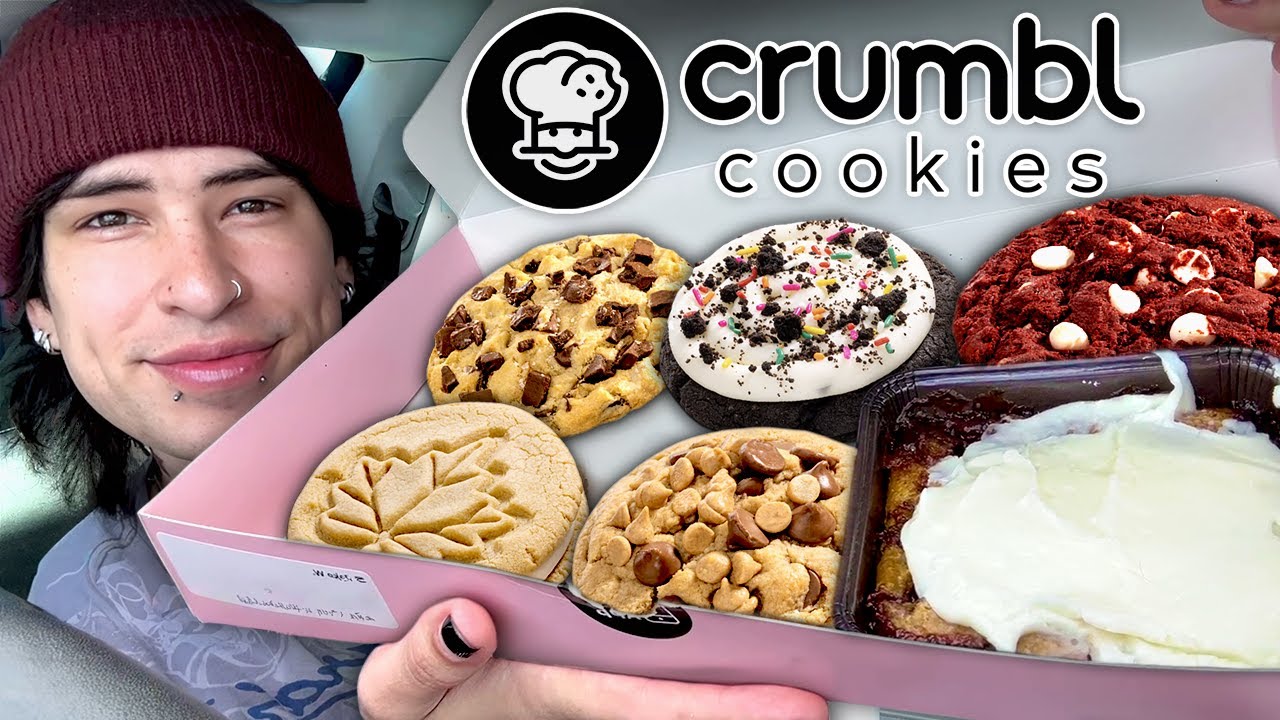Пробуем НОВОЕ меню Crumbl Cookies