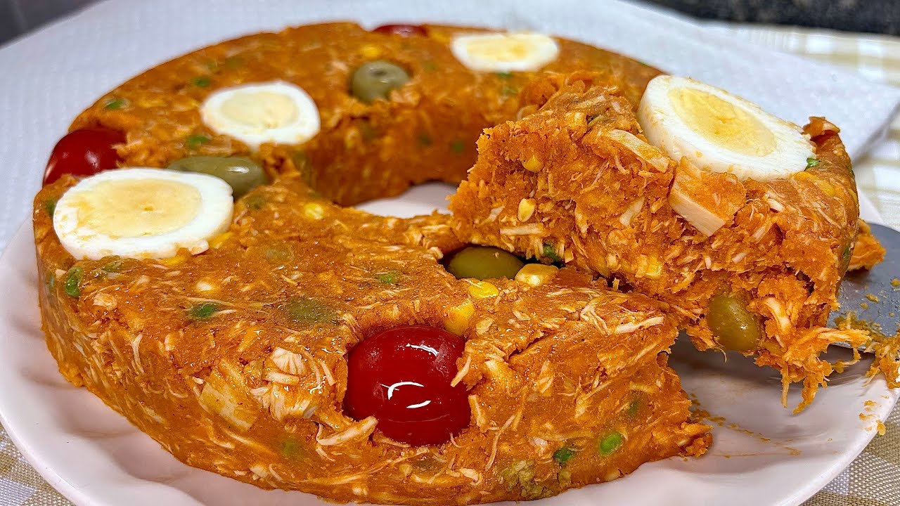 Receita fácil de cuscuz paulista - Cuscuz de frango rápido e delicioso!