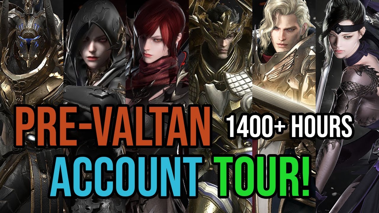 [Lost Ark] 1400+ Hours Account Tour (Pre-Valtan)