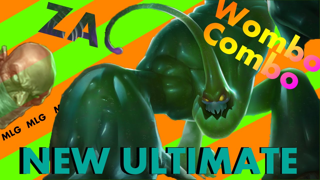 Zac new ultimate, LoL, funny combo !