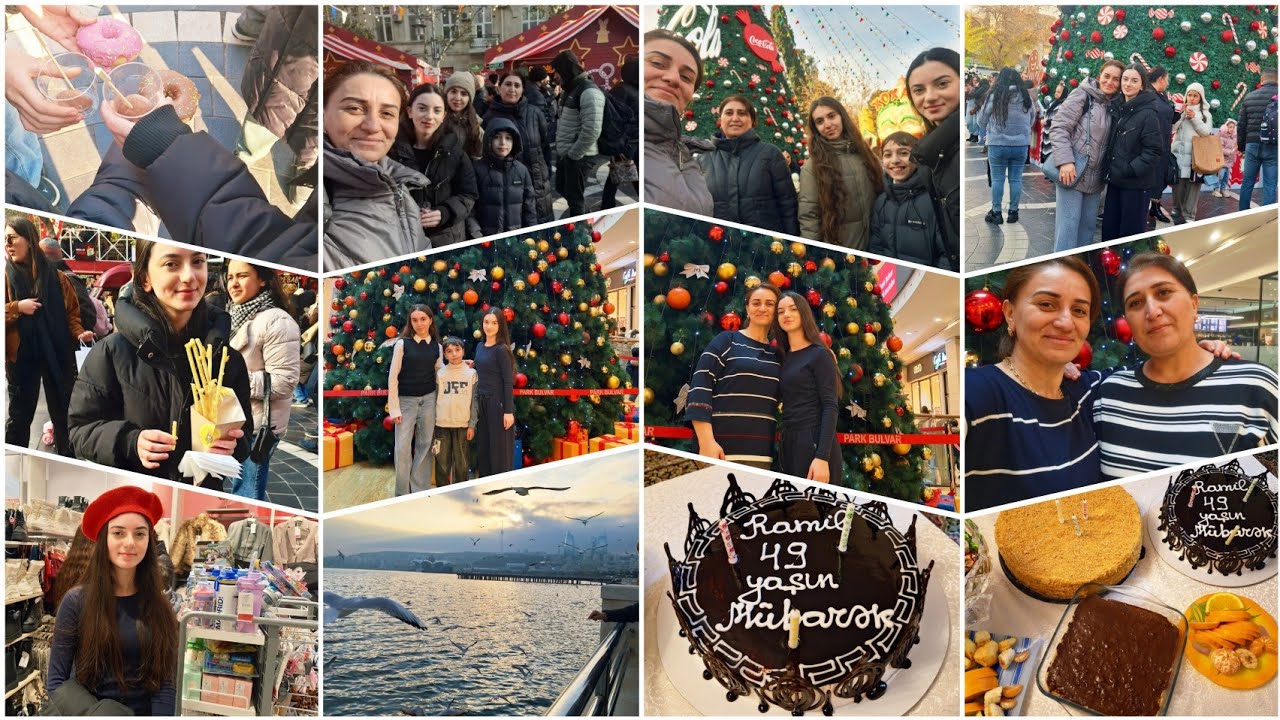 VLOG517 #gəzintidə başıma gələn😊 #ad günü🎉🎂 #səhər gəzinti axşam qonaqlıq🥰