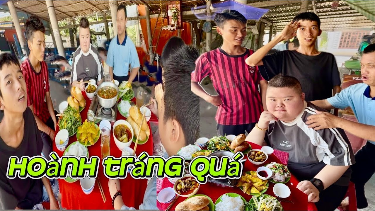Cảm ơn MTQ bên nước Anh gửi tiền về làm bữa tiệc cho mấy anh em khờ chúc gia đình chị nhiều SK