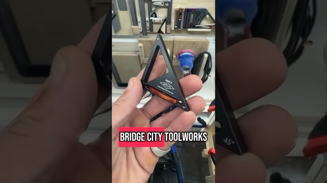 NEW COOL TOOLS 📐 Mini Miter Square Kit from Bridge City Tools #woodworking #diy #tools