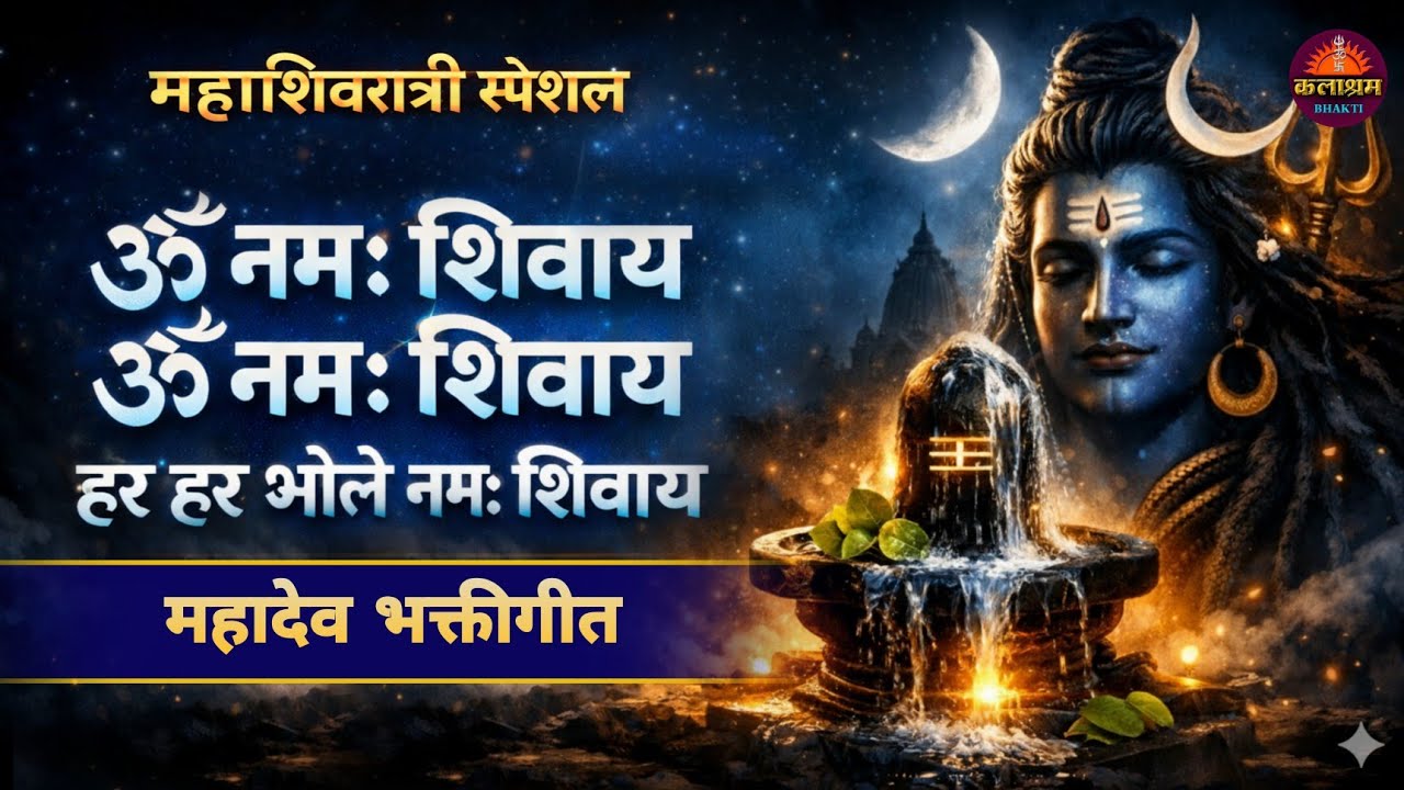 ॐ नमः शिवाय हर हर भोले नमः शिवाय | महादेव भक्तीगीत l Mahashivratri Special 2026