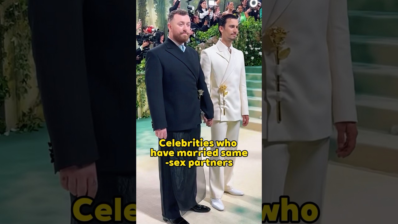 Celebrities who have married same-sex partners.#celebrity #shorts #foryou #fyp