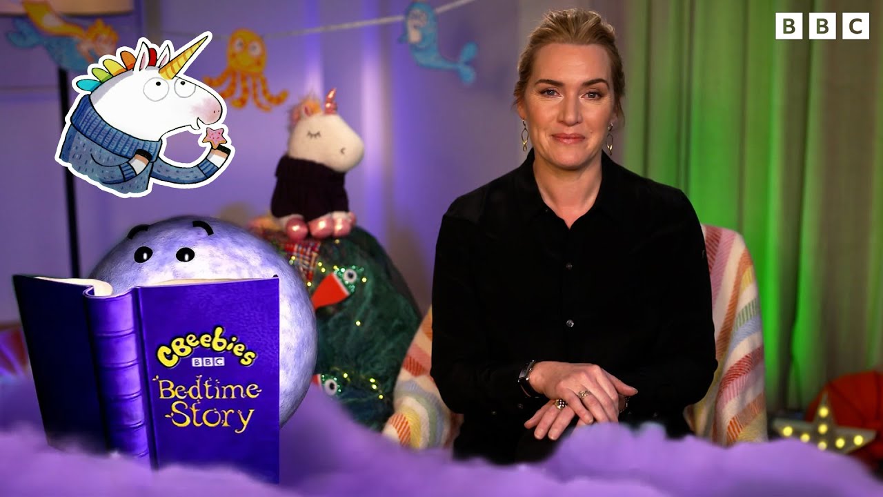 Kate Winslet Bedtime Story | Grumpycorn | CBeebies
